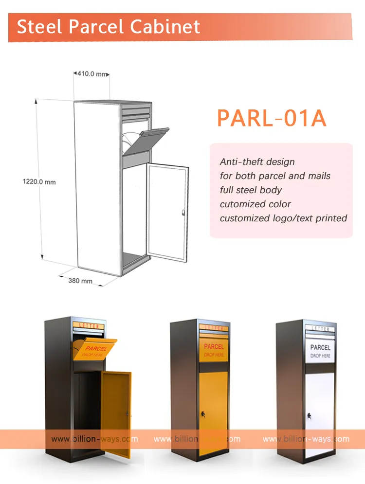 Metal Smart Parcel Delivery Locker for Apartment Supermarket