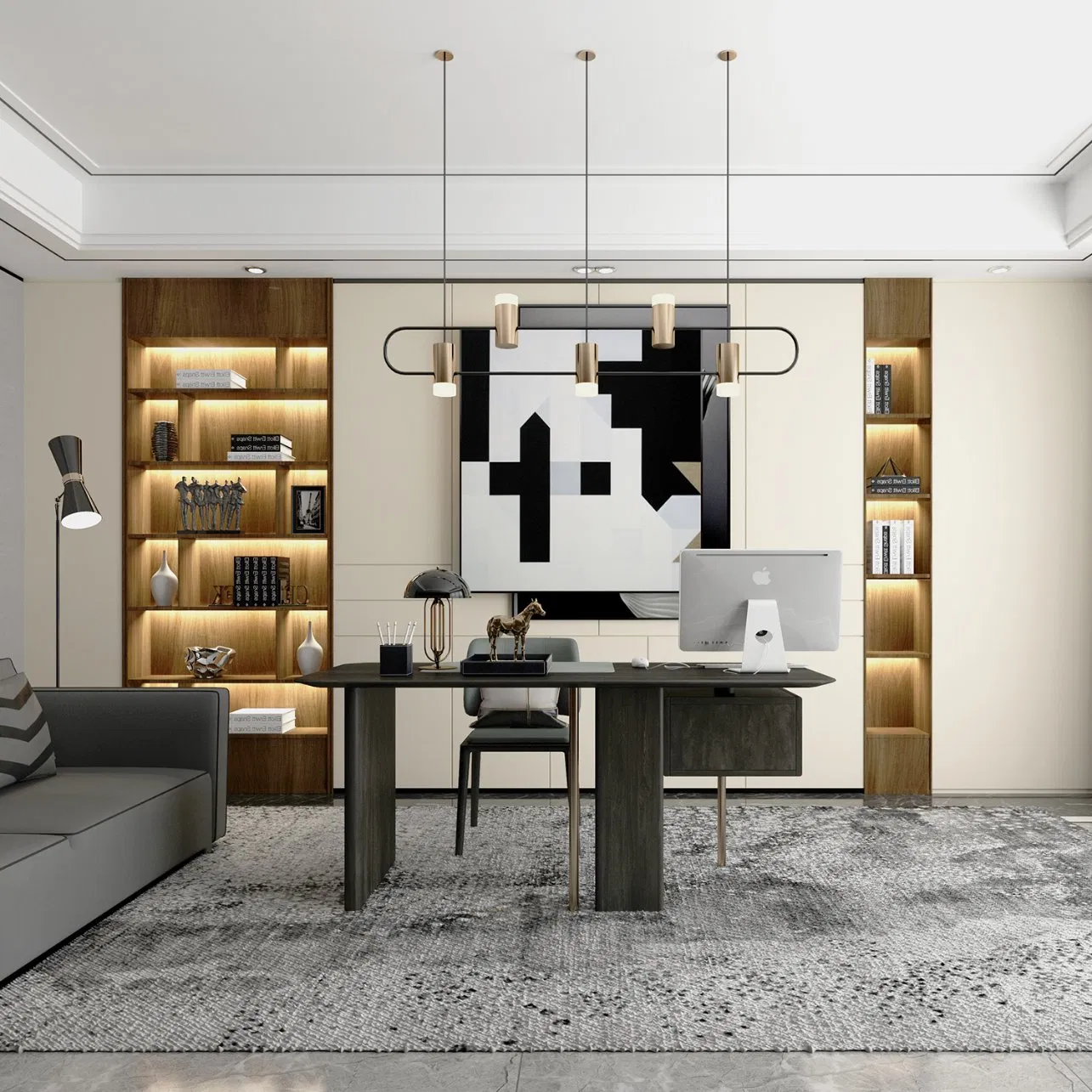 Modern Kitchen Cabinet	Wardrobe Home Furniture Whole House Customization