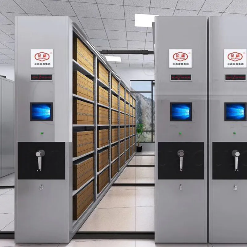 Modern Office Archive Storage Cabinet Mobile Hanging File Compact Shelving System