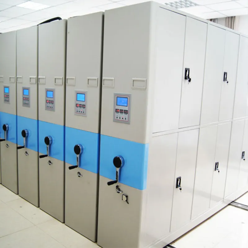 Modern Office Archive Storage Cabinet Mobile Hanging File Compact Shelving System