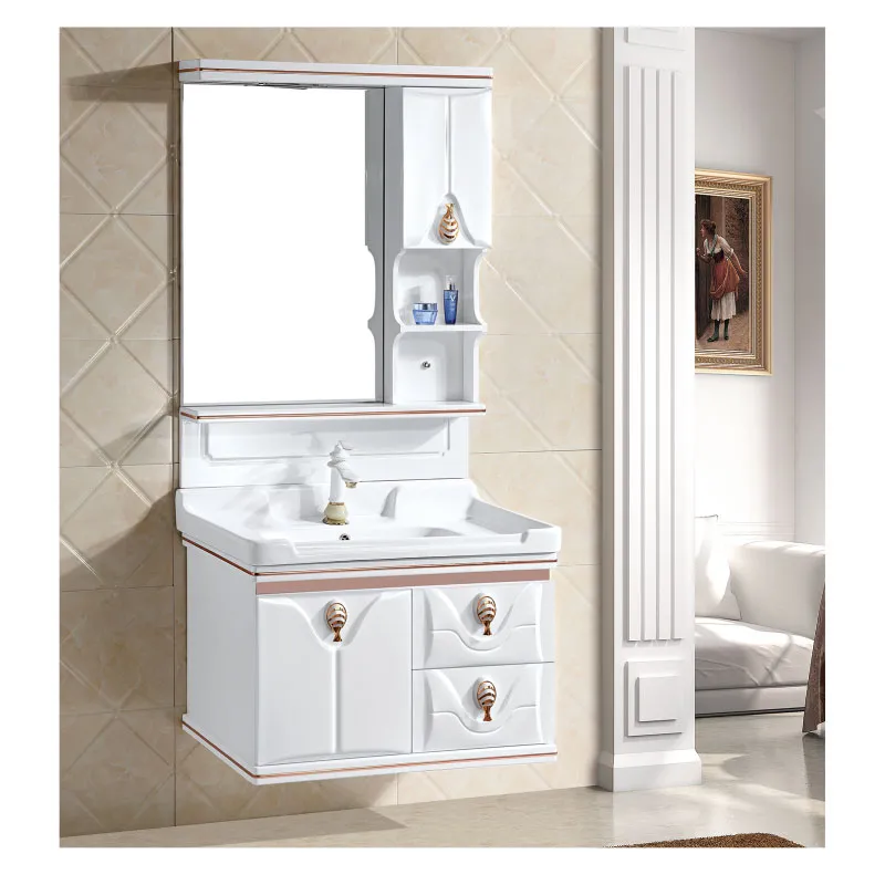 Nordic Luxury Modern Minimalist Washbasin Cabinet Bathroom Washstand Bathroom Cabinet