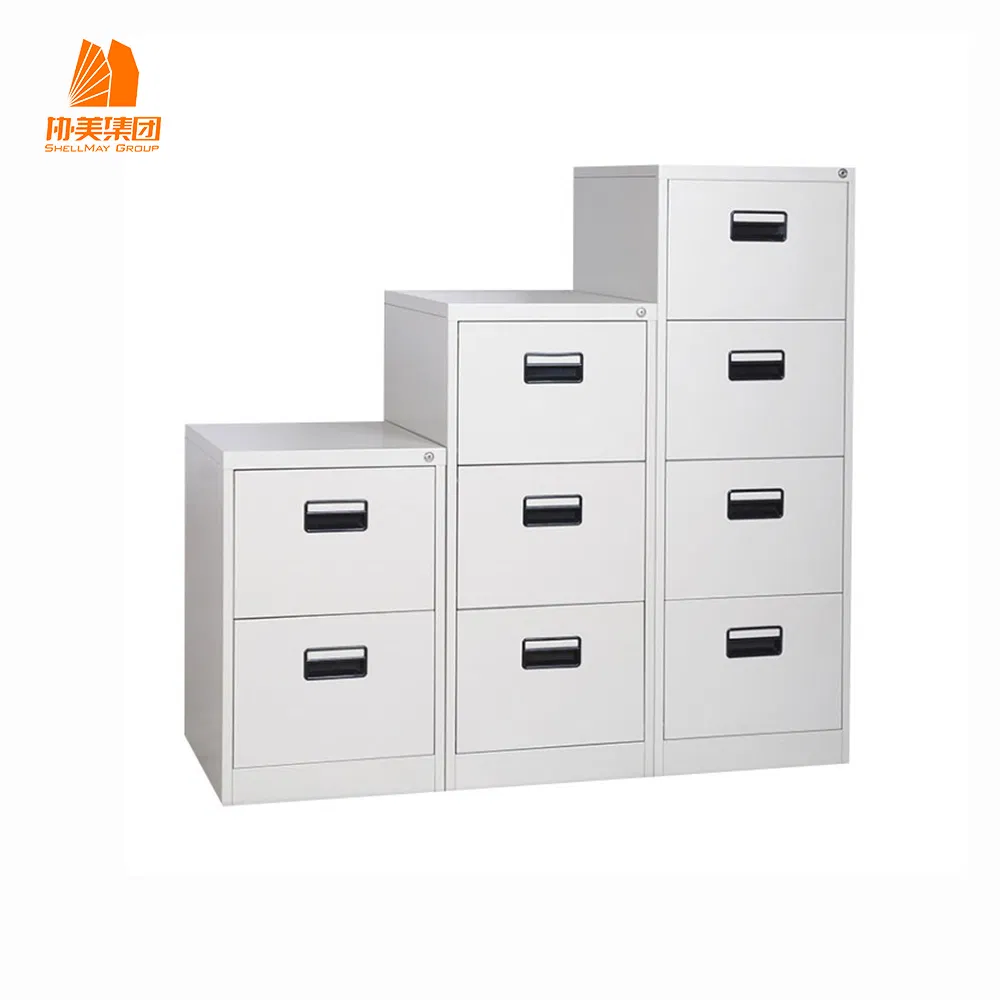 Office Card Box, Four Drawers