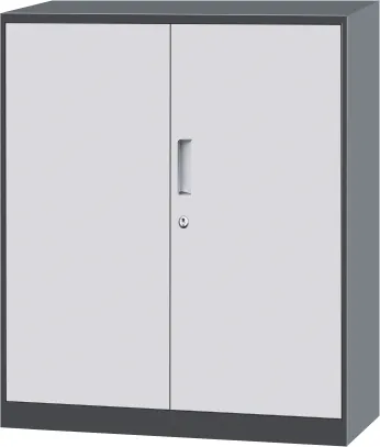 Popular White (dark grey) Colour Half Height Slim Cabinet H1000*W900*D400mm