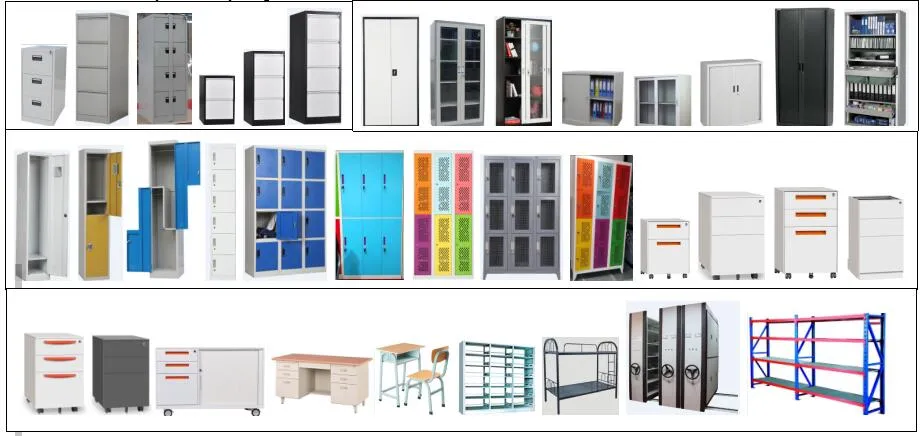 Popular White (dark grey) Colour Half Height Slim Cabinet H1000*W900*D400mm