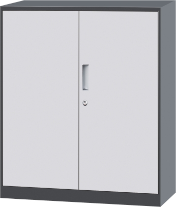 Popular White (dark grey) Colour Half Height Slim Cabinet H1000* W900 *D400mm