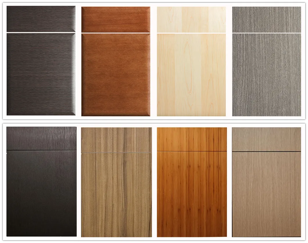 Puerta De Gabinete Popular Country Style Modern MDF Kitchen Panel Cabinet