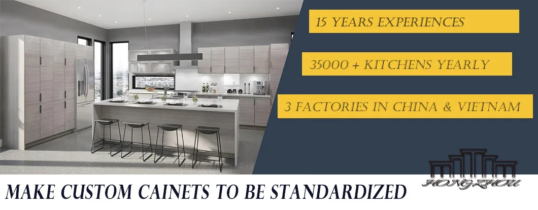 Puerta De Gabinete Popular Country Style Modern MDF Kitchen Panel Cabinet