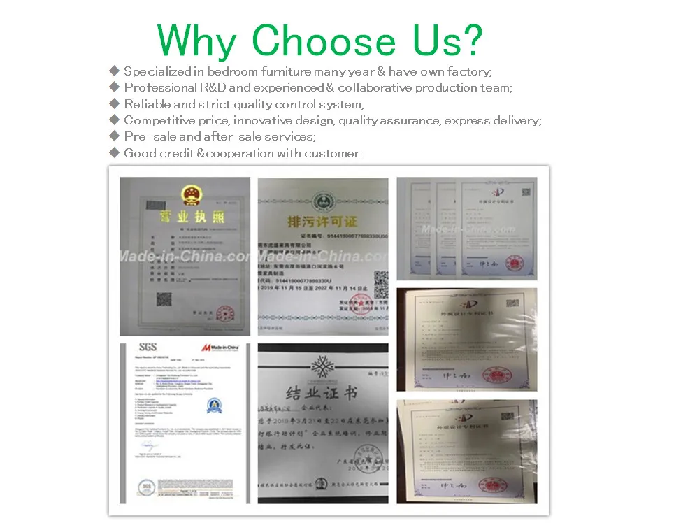 Residence Furniture Manufacturers China Bedroom Furniture (#6604)