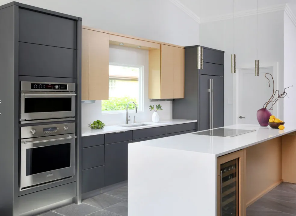 Simple Style MFC/Hmr Kitchen Cabinets