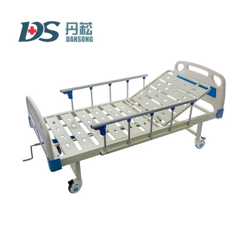 Single Crank Hospital Bed for Medical Institute Use