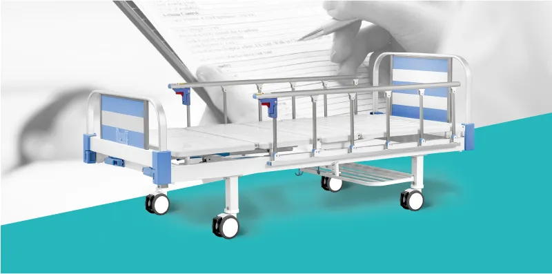 T2K Hand Operated Manual Hospital Bed