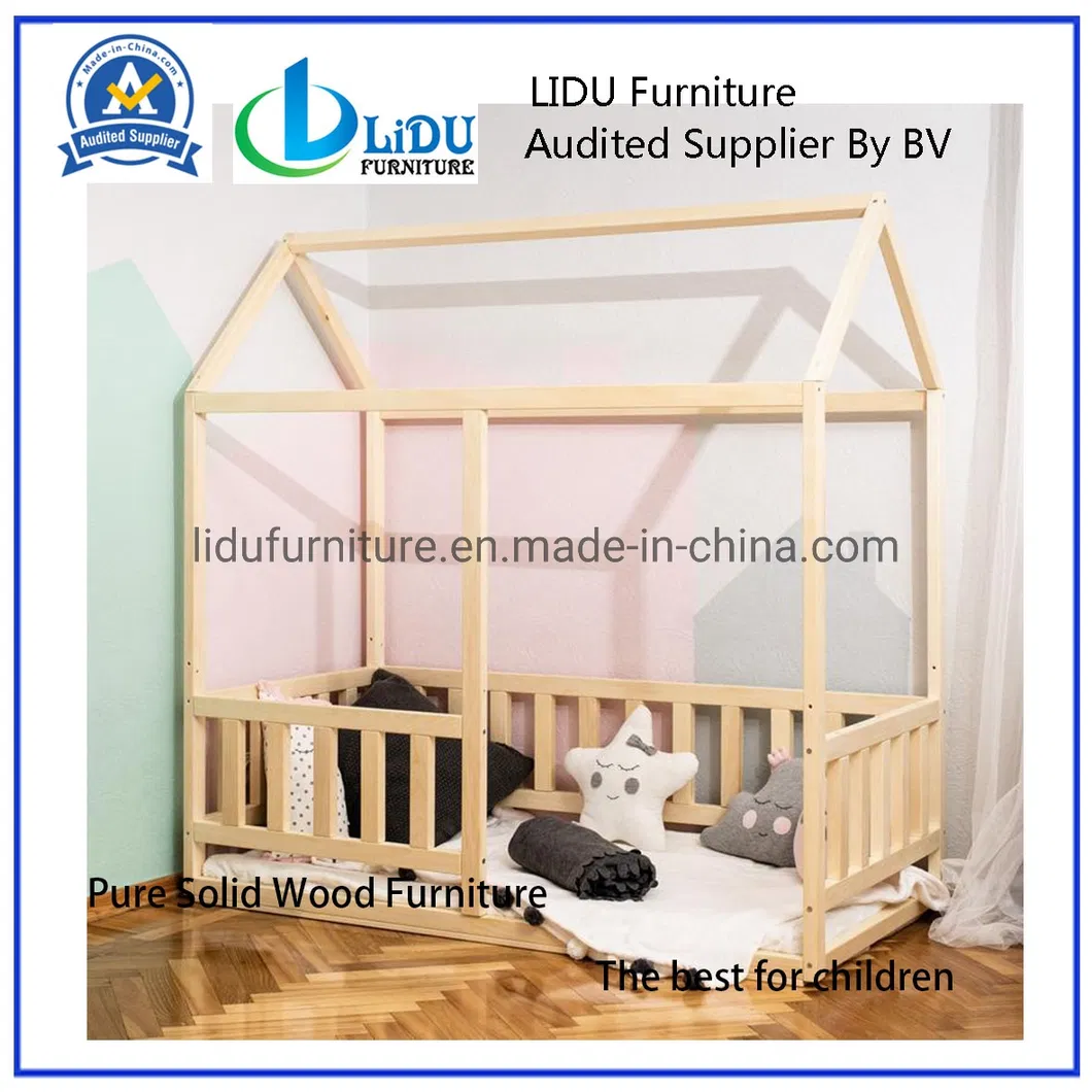 Toddler House Bed, Montessori Floor Bed, Teepee Bed, Kid Bed, Wood Bed, Children Bed, Waldorf Toy, Children Bed, Kids Bedroom, Floor Bed House Bed, Wooden Bed