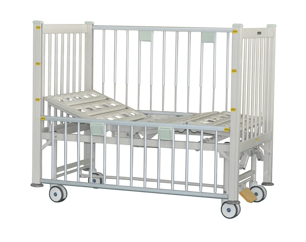 Two Cranks Manual Hospital Pediatric Bed (A)