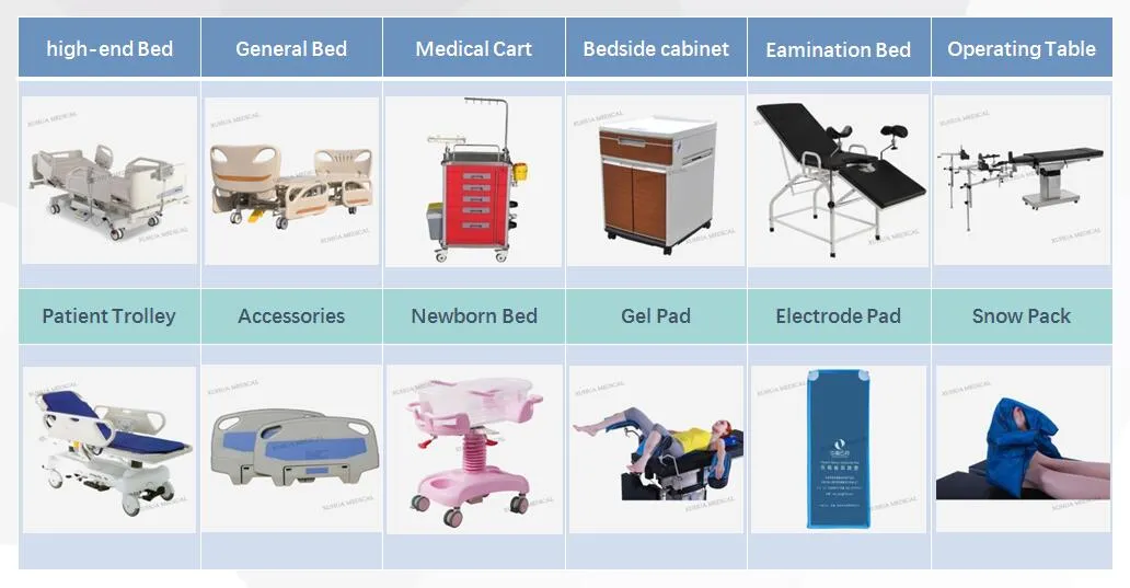 Two Cranks Manual Hospital Pediatric Bed (A)