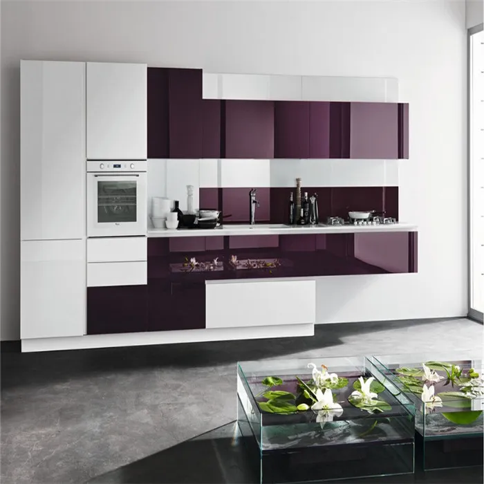 UV Sheet Kitchen Cabinet Kitchen Cabinet Designs Black Glossy Cabinets Wood Kitchen White