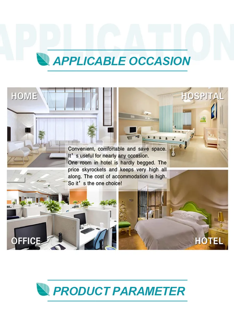 Wholesale Folding Mattress Bed Space Save Swivel on Wheels Hotel Bedroom