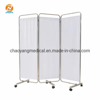 Wholesale Portable Hospital Furniture 3 Fold Ward Screen Cy-H805