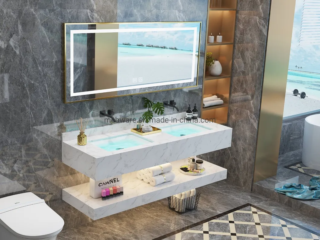 Wooden Bathroom Vanity Bath Cabinets Stylish Dressing Mirror Design