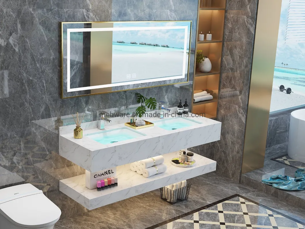 Wooden Bathroom Vanity Bath Cabinets Stylish Dressing Mirror Design